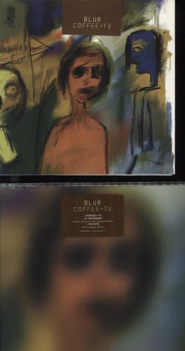 Blur Coffee + TV - CDs 1 & 2 UK 2-CD single set (Double CD single